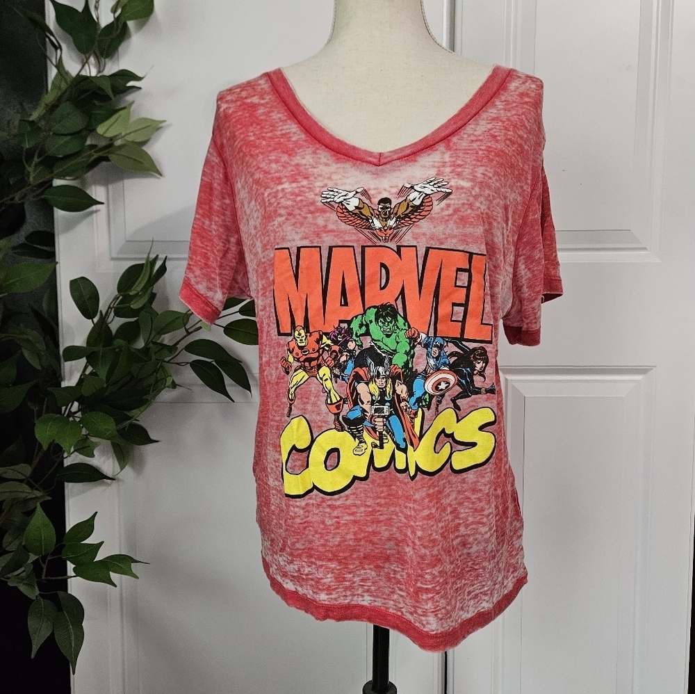 Marvel Comics Red Graphic T-Shirt
